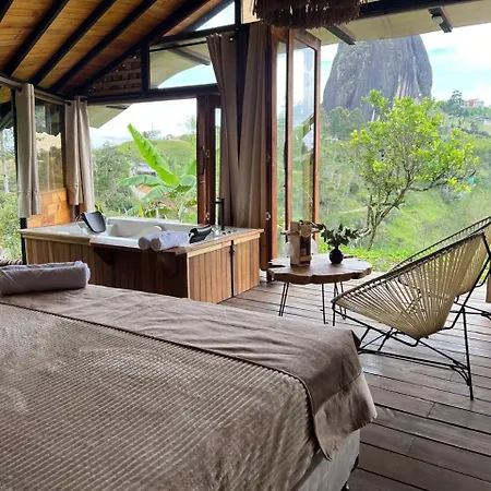Hotel Ecoeden Glamping Guatapé Exterior foto